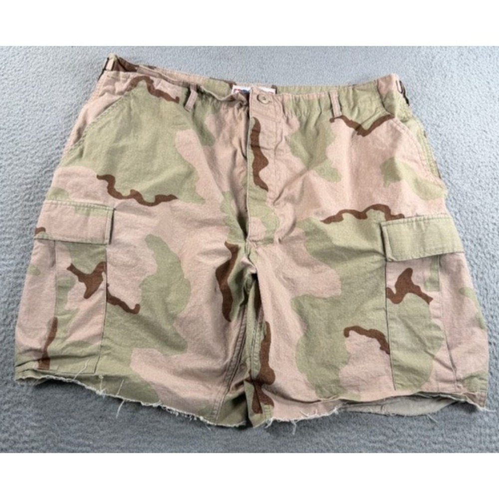 Propper Desert Camo Cargo Shorts Military BDU Cutoff Mens XL Long DCU 3-Color